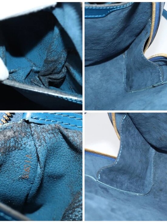 LOUIS VUITTON Epi Mabillon Backpack Blue main image 12